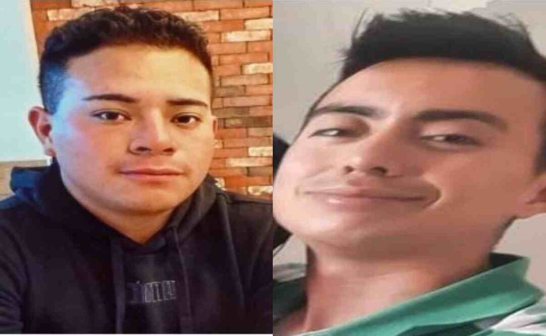 Brandon Alexis García Jiménez, de 22 años, y David Alejandro González González, de 28 años, quienes desaparecieron el 21 de febrero. Foto: Especial