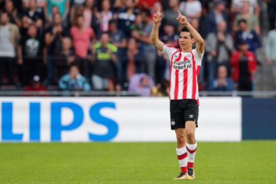 Los siete goles de Hirving Lozano con el PSV en imágenes