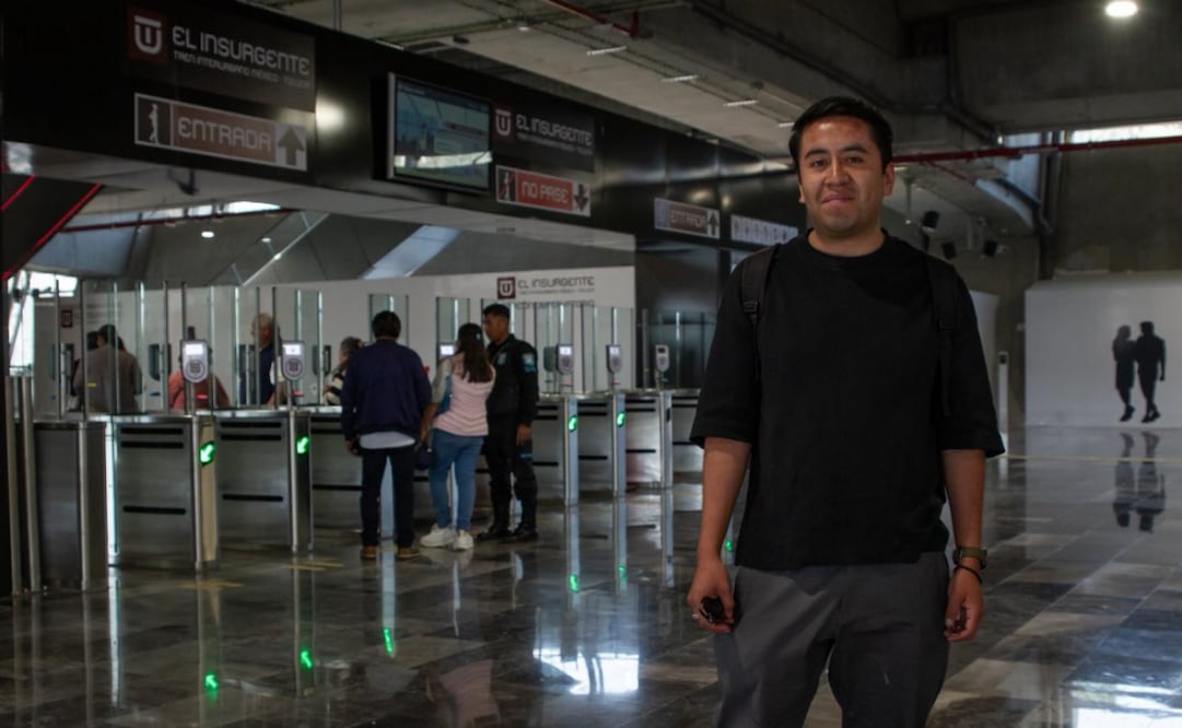 "Está excelente, es súper rápido"; usuarios del Tren Interurbano "El Insurgente" aseguran que da buen servicio.
Foto: Santiago Reyes