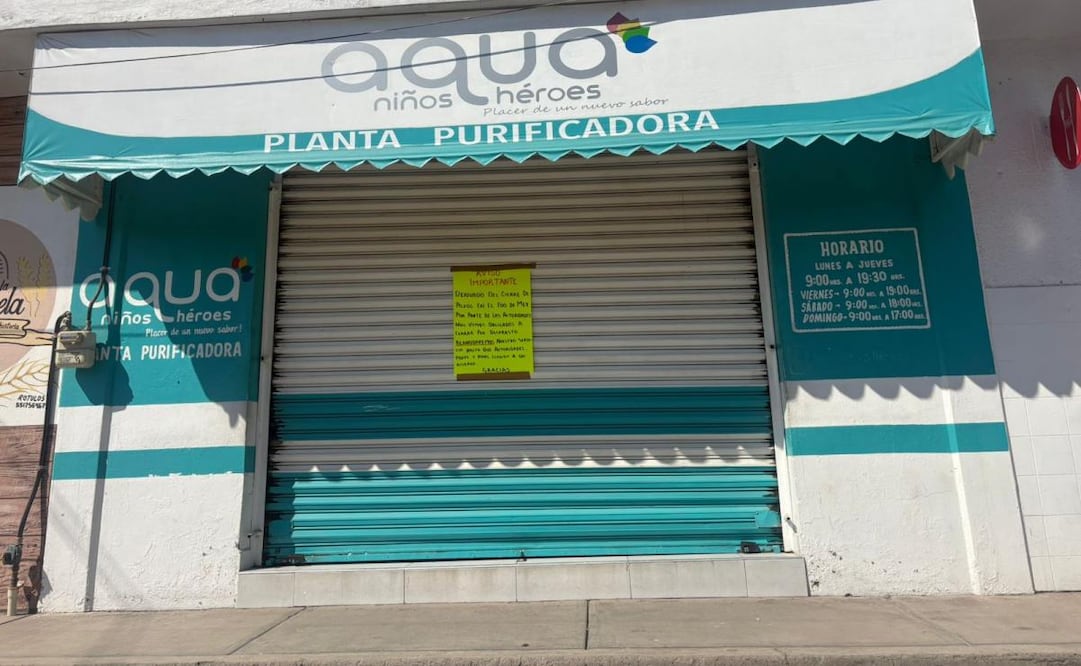 Cientos de purificadoras de agua, ubicadas en zonas vulnerables y populares de varios municipios del Estado de México, han bajado sus cortinas tras la "Operación Caudal".
Foto: Arturo Contreras