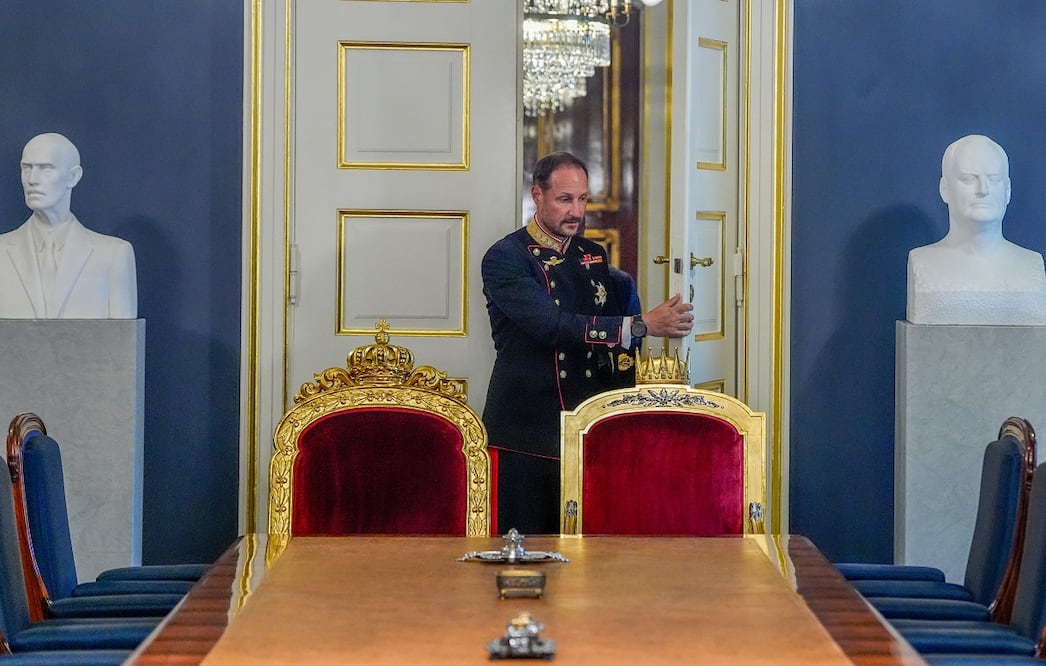 El nuevo rey de Noruega, Haakon VIII, en Oslo, el viernes 28 de agosto de 2026. Foto: AP