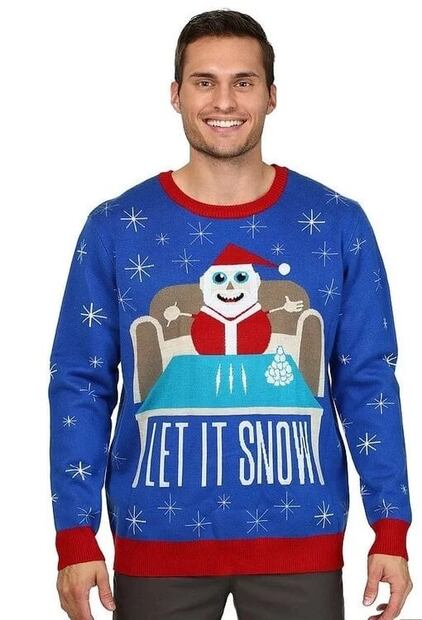Walmart Canadá retira suéteres con estampado de Santa Claus drogándose