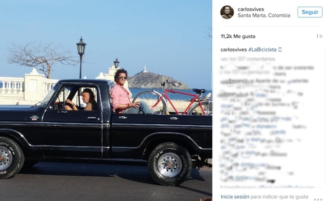 FOTO: Instagram Carlos Vives 
