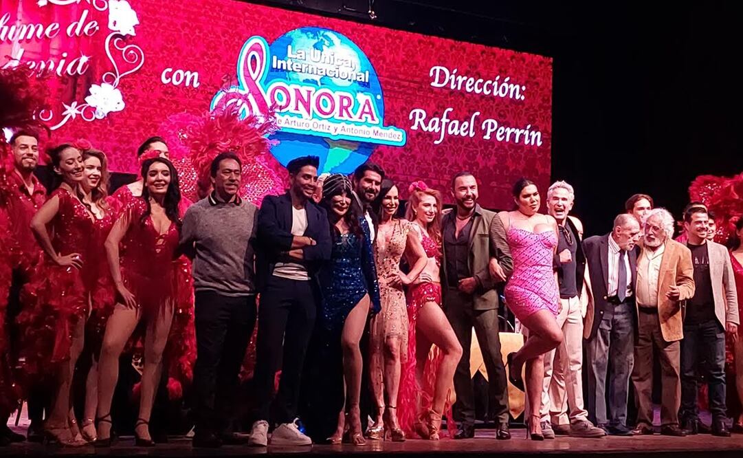 El elenco de la obra está conformado por Lyn May, Lis Vega. Julio Camejo, Latin Lover, Arturo Carmona Luis de Alba y Rafael Inclán, entre otros. Foto: Sughey Baños/ EL UNIVERSAL.