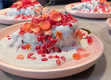 Los chiles en nogada más finos de CDMX