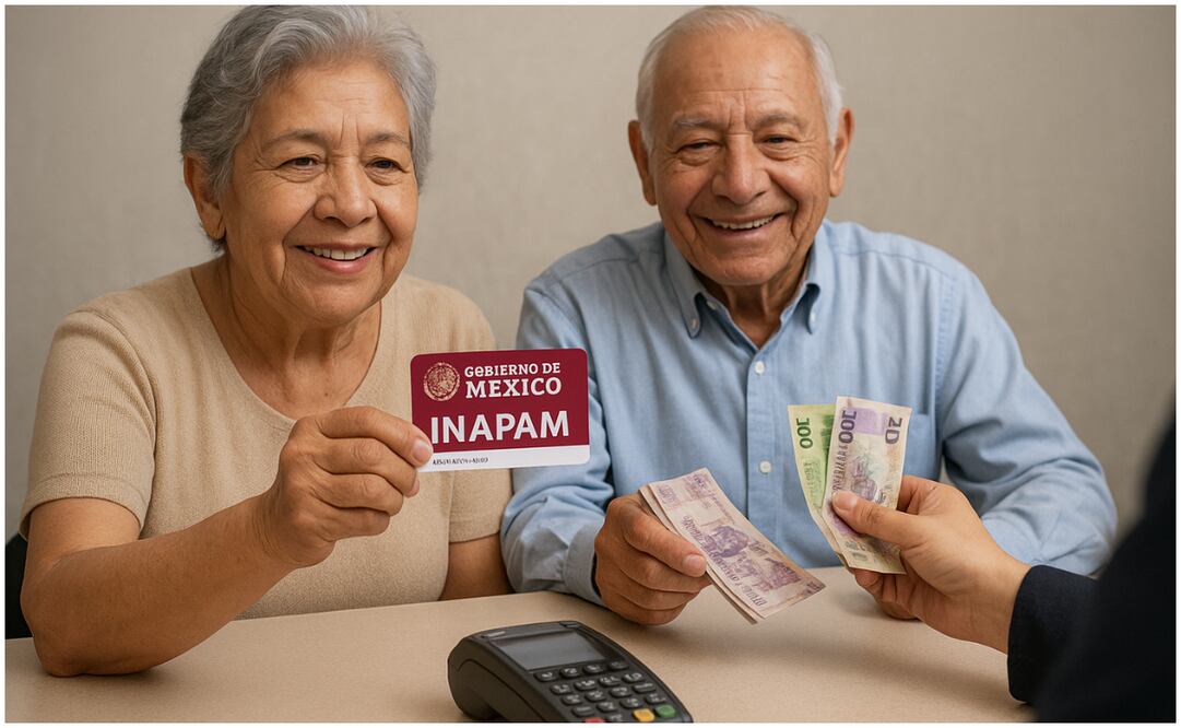 Conoce los requisitos para cobrar el aguinaldo 2025 del programa Vinculación Productiva de INAPAM. Foto: Imagen generada con IA