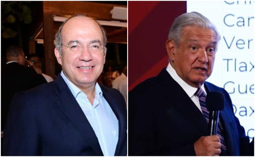 Foto: Twitter @FelipeCalderon - Diego Simón Sánchez / EL UNIVERSAL  