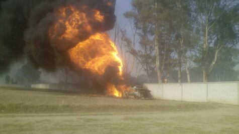 Estalla toma clandestina en Puebla