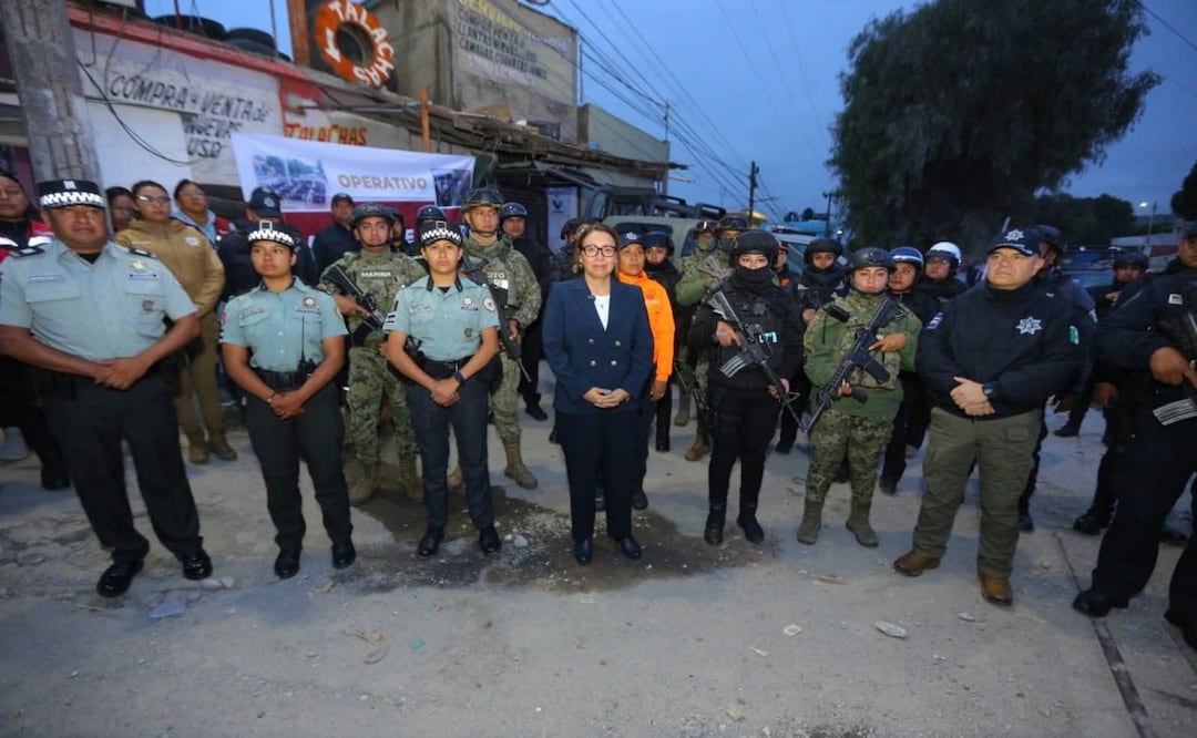 Arranca operativo de regreso a clases en Ecatepec; refuerzan seguridad en transporte y escuelas. Foto: Especial