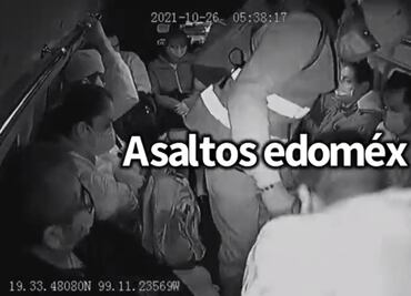 “¡Cámara ya oyeron!"; asaltantes disparan en la cabeza a chofer de combi y sobrevive al ataque