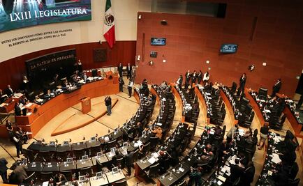 Senado guarda un minuto de silencio por víctimas del sismo y huracanes