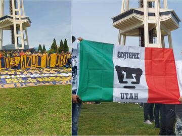 Afición de Pumas invade Seattle previo a la final de Concachampions