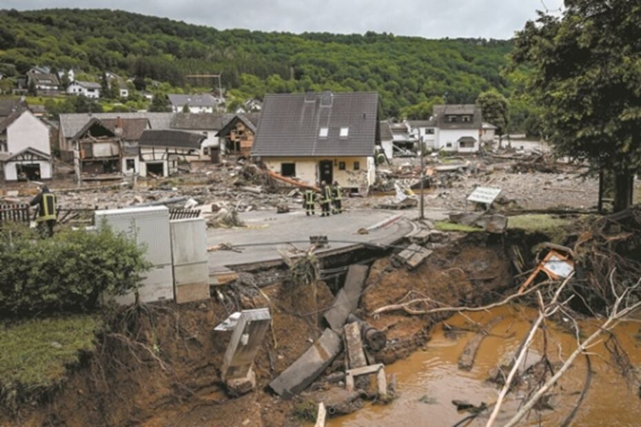 Lluvias dejan decenas de muertos en Alemania y Bélgica