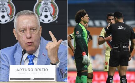 El arbitraje “acuchilló” al América contra Monterrey, según Brizio
