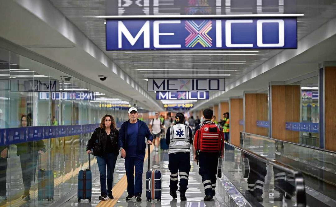 México rechaza restricción de EU a aerolíneas locales. Foto: AFP