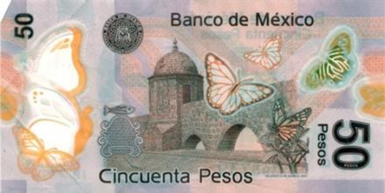 ¿Dónde se ubican los paisajes que están impresos en los billetes mexicanos?