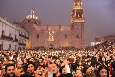 Tormenta de arena afecta Zacatecas; suspenden concierto de rock