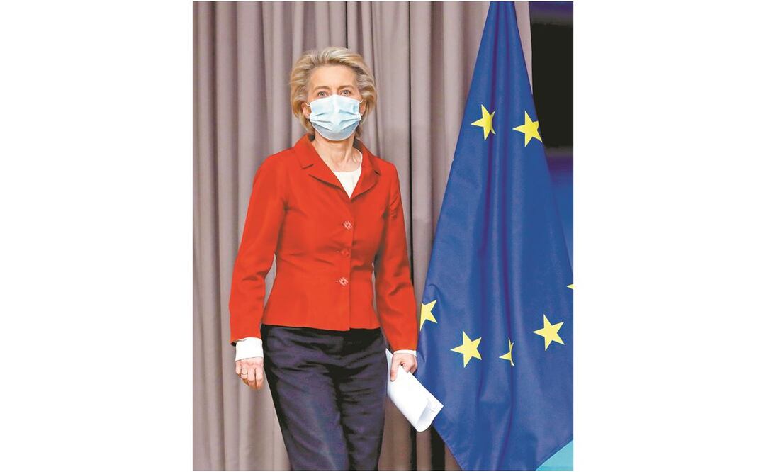 Ursula von der Leyen acordó estar en contacto con Johnson. AFP