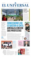 Portada impresa del 8 de junio de 2026
