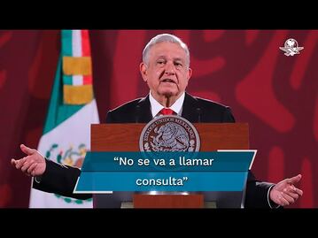 AMLO anuncia que consulta para mantener al Ejército en las calles va, y será sin el INE