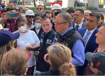 Vecinos bloquean Eje 3 Sur y Circuito por supuesta fuga en gasolinera; Pemex rechaza riesgo