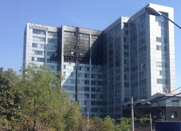 En incendio de Conagua sólo perdidas materiales: Semarnat