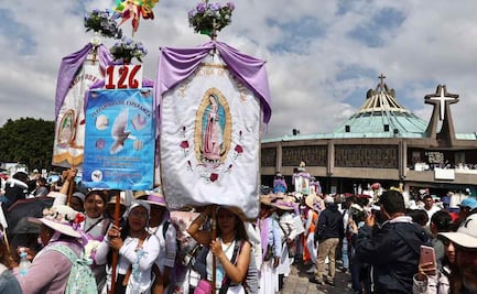 Cerca de 60 mil peregrinos queretanos acuden a la Basílica; agradecen “favores y milagros” de la Virgen de Guadalupe