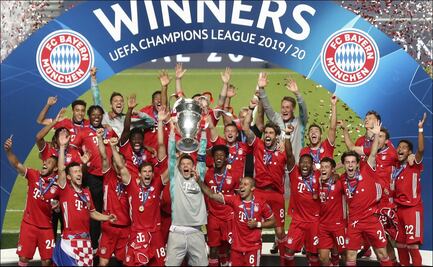 Así celebró el Bayern Munich el título de la Champions League
