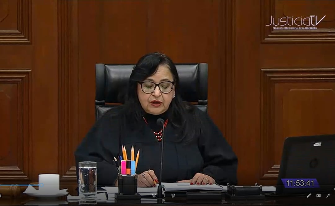 Foto Captura Sesión Suprema Corte de Justicia de la Nación