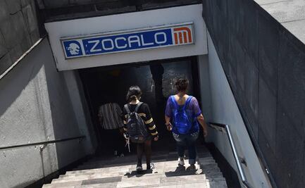 Previo a marcha del 25N cierran estación del Metro Zócalo-Tenochtitlán