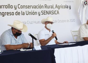 Acuerdan capacitación para reactivar sector agropecuario en Oaxaca