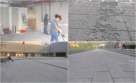 Gastan 30 mdp para darle su "manita de gato" al piso en San Lázaro 