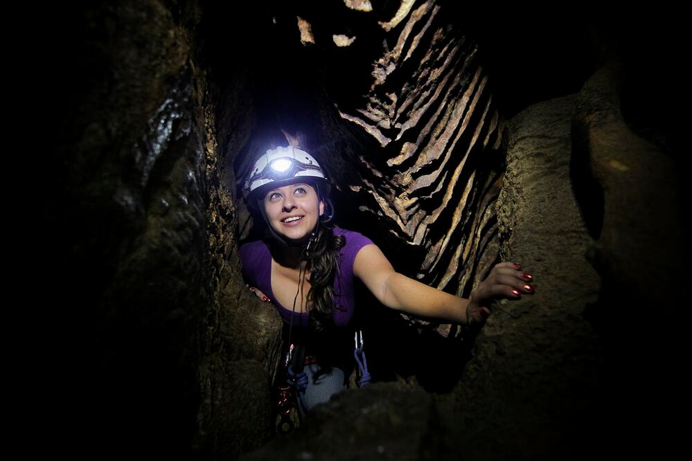 En el interior de estas grutas, hay varios tipos de excursión. Foto: Ramón Romero. El Universal