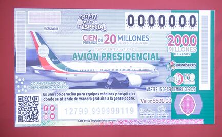 Piden a notarios de Yucatán comprar boletos para rifa del avión presidencial
