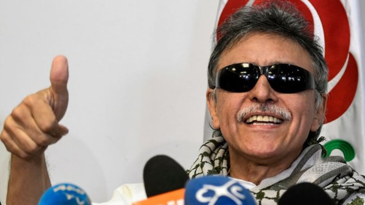  Jesús Santrich pasó 25 años sublevado en armas, a las que volvió en 2019. Foto: Getty Images 