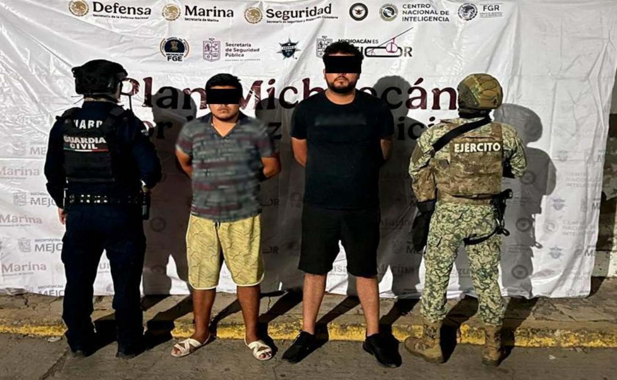 Detienen a 28 presuntos criminales y aseguran arsenal en Michoacán por seguridad pública