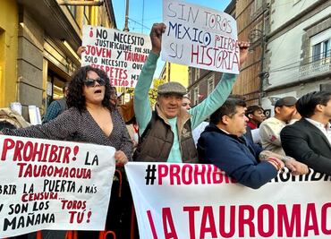 FOTOS: Toreros y ganaderos piden dialogar; “atentan contra la cultura”, afirman