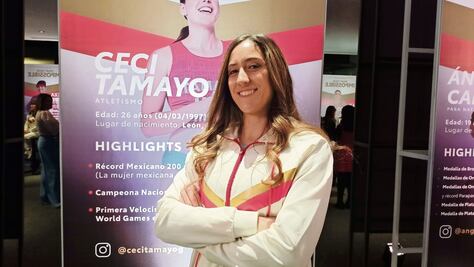 Cecilia Tamayo fija en el objetivo de llegar a los Juegos Olímpicos de París 2024