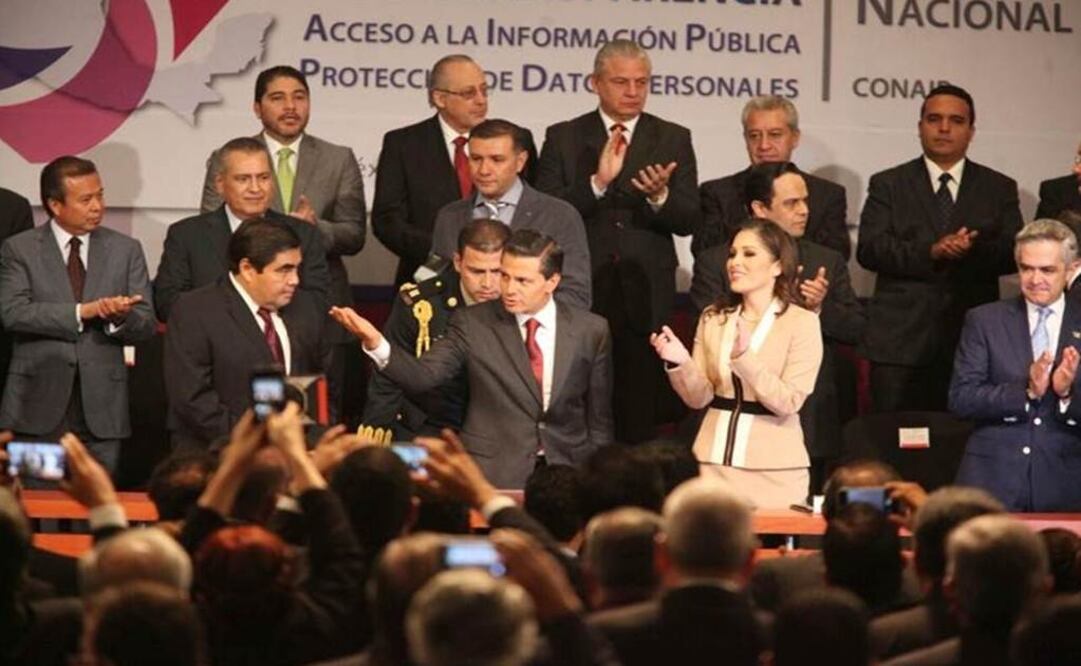 Peña Nieto resaltó que la transparencia se está convirtiendo en una tendencia en todo el mundo. (Foto: Lucía Godínez/ EL UNIVERSAL)