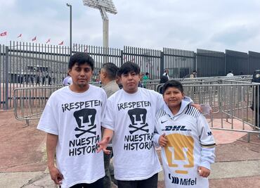 Afición de Pumas se manifiesta contra directiva, cuerpo técnico y jugadores: “¡Respeten nuestra historia!”