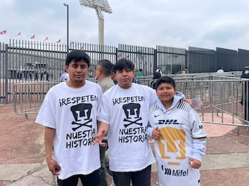 Afición de Pumas se manifiesta contra directiva, cuerpo técnico y jugadores: “¡Respeten nuestra historia!”