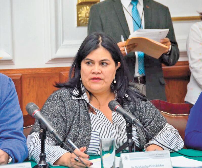 Guadalupe Chavira dijo que en 2021 continuará el apoyo a Pymes. ARCHIVO EL UNIVERSAL