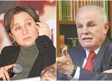 "Tiene derecho a entrevistar a Labastida": Debaten en redes por entrevista de Carmen Aristegui