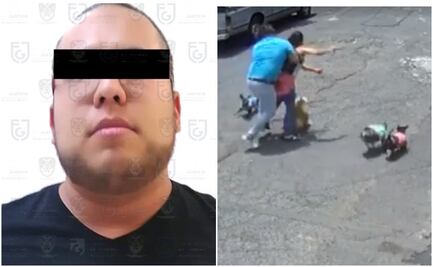 Detienen a hombre que “tacleó” a mujer por pelea de perros en la Miguel Hidalgo