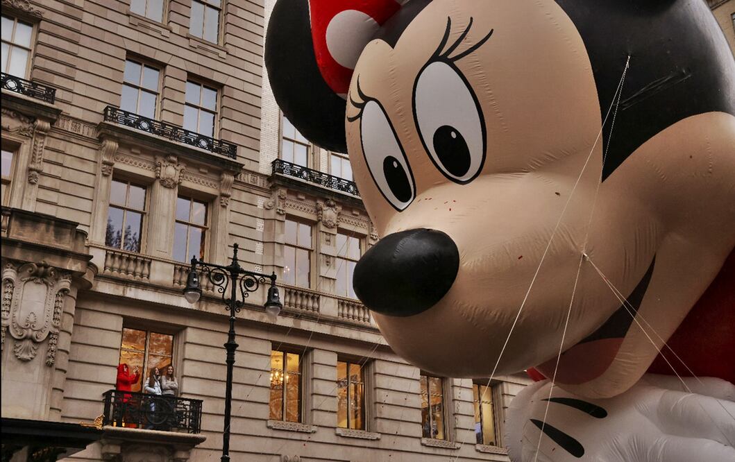 Desfile de Acción de Gracias de Macy’s en Nueva York. Foto: AP