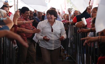 Trabajo de campo importa más que encuestas, considera Delfina Gómez