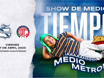 Puebla anuncia show con Medio Metro en el Estadio Cuauhtémoc