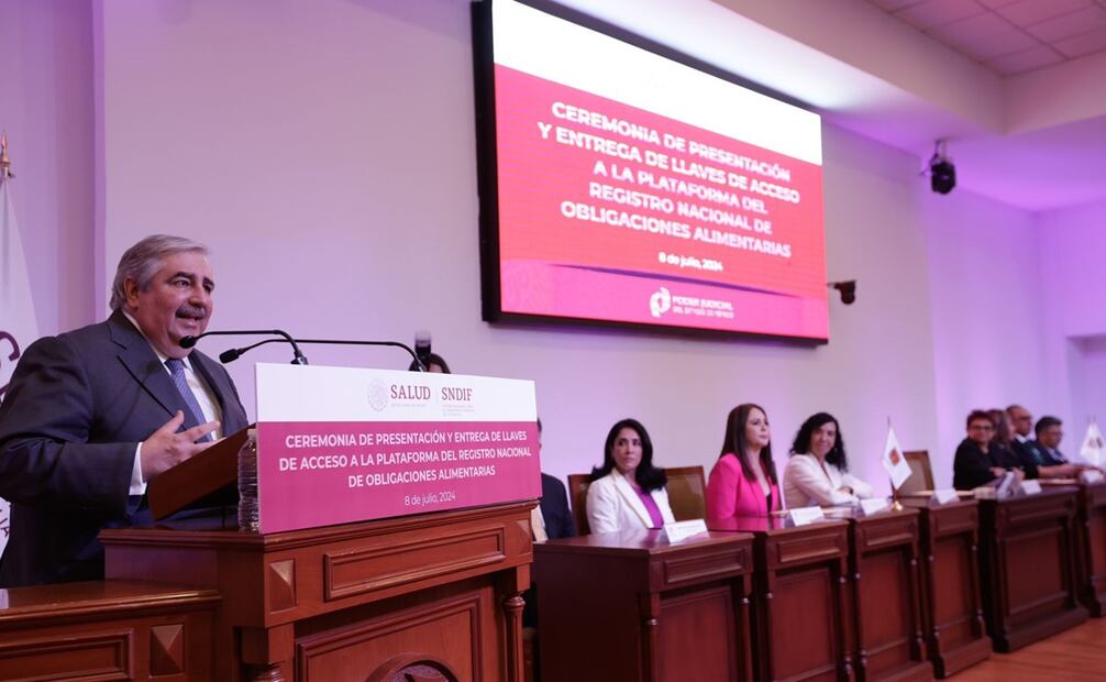 Las llaves digitales se entregaron a representantes de los Poderes Judiciales de Aguascalientes, Baja California Sur, Guerrero, Morelos, Michoacán, Nayarit, Oaxaca, Puebla, Quintana Roo, San Luis Potosí, Tabasco, Tamaulipas, Yucatán, Ciudad de México. Foto: Jorge Alvarado / EL UNIVERSAL