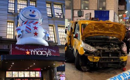 Conductor de taxi que atropelló a personas en Nueva York sufrió episodio médico; descartan posible acto de criminalidad