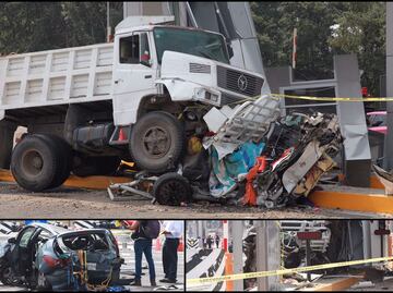Choque en la México-Toluca deja cuatro muertos